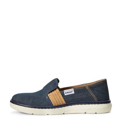 Ariat English: Ryder Zapatillas Slip On Mujer - Azules (OXJYP9068)